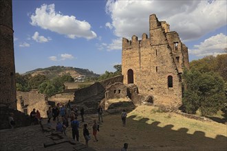 Amhara region, in the Gemp palace complex in Gondar, Gonder, UNESCO, world, heritage, cultural