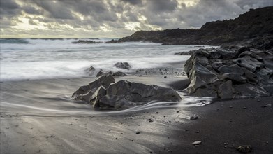 Playa de las Malvas, Lanzarote, Canary Islands, Spain, Europe