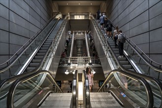 The metro, underground, light rail, in Copenhagen, 4 lines have been crossing the city since 2002,