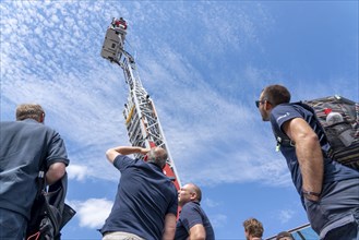 Interschutz 2022 trade fair in Hanover, the world's largest trade fair for fire, rescue and