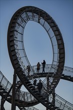 Landmark Angerpark Tiger & Turtle, Magic Mountain, walk-in sculpture in the form of a rollercoaster