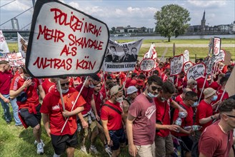 Demonstration against the planned assembly law in North Rhine-Westphalia, in Düsseldorf, various