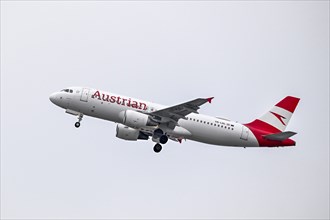 Aircraft Austrian Airlines, Airbus A320-200, OE-LBL