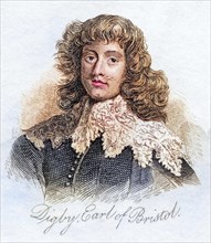 George Digby 2nd Earl of Bristol 1612, 1677 English Royalist Advisor to Kings Charles I and Charles