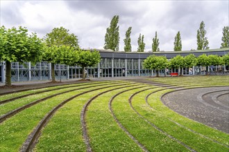 MüGa Park, Ringlokschuppen, Mülheim an der Ruhr, North Rhine-Westphalia, Germany, Europe