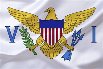 The flag of the American Virgin Islands, Virgin Islands, Studio