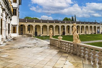 Villa Manin from the 17th century, residence of Ludovico Manin, the last Doge of Venice, Codroipo,