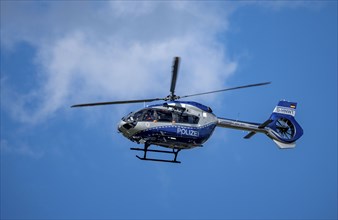 Police helicopter of the North Rhine-Westphalia police aviation squadron, D-HNWT, Hummel-3, Airbus