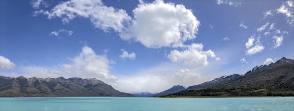 Argentina, El Calefate, scenic lakes and glacier landscapes of Patagonia National Park, South