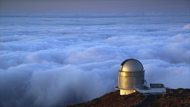 Spain, Canary Islands, La Palma, Observatory, Europe