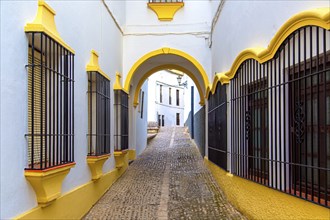 Spain, Ronda streets in historic city center, Europe