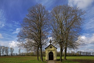 Castle chapel of Haus Horr, Grevenbroich, Rhine district of Neuss, Lower Rhine, North