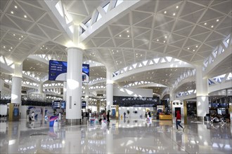 Terminal of Riyadh International Airport in Riyadh, Saudi Arabia, Asia