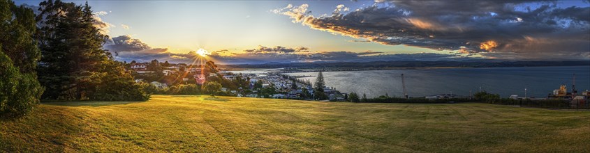 Bluff Hill Aussichtspunkt, Napier, Neuseeland