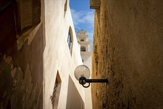 Israel, Tel Aviv Namal Yafo historic Old Jaffa port with art galleries, boutiques and old houses,