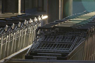 Shopping trolley, Germany, Europe