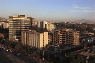 Northern Ethiopia, View over Addis Ababa, Skyline, Ethiopia, Africa