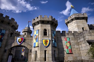 Knight's castle, Land of Knights, LEGOLAND theme park, Germany, Günzburg, Bavaria, Germany, Europe