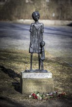 Ravensbrück Memorial in Fürstenberg. Former concentration camp for woman during the National