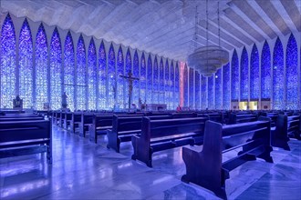 Don Bosco Church, designed by Carlos Alberto Naves, World Heritage Site, Brasilia, Federal