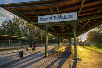 The Nordbahntrasse, a cycle path, footpath, on a former 22 KM long railway line, along the