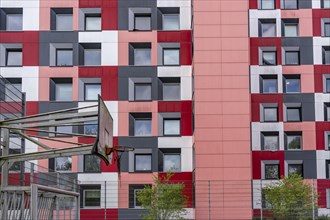 Student hall of residence of the Studierendenwerk Essen-Duisburg in Essen, over 310 furnished rooms