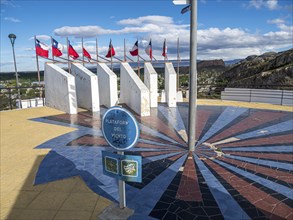 Viewpoint Plataform del Viento, Chile Chico at Lago General Carrera, Patagonia, Chile, South