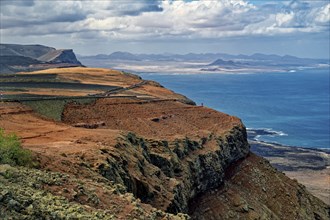 View from the Mirador del RÃ­o viewpoint designed by artist César Manrique, Lanzarote, Canary