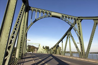 Glienicke Bridge in Potsdam. The Glienicke Bridge today forms the city boundary between Berlin and