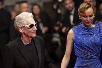 Cannes, France, 20.5.2024: David Cronenberg (director) and Diane Kruger at the premiere of The