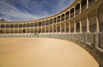 The Plaza de Toros de Ronda bullring, Ronda, Spain, Europe