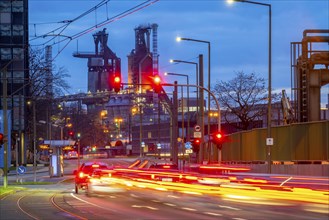 Duisburg-Bruckhausen steel site, ThyssenKrupp Steel, blast furnaces 8 and 9, on