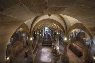 Crypt in Bamberg Cathedral, Bamberg Cathedral consecrated in 1237, Bamberg, Cathedral Square, Upper