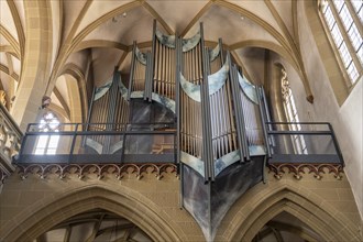 Organ on the west gallery was built in 1996 by the organ builder Vleugels, late Gothic St John's