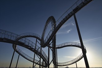 Landmark Tiger & Turtle Magic Mountain by Heike Mutter and Ulrich Genth, walk-in sculpture in the