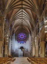 Nidaros Cathedral Inside Trondheim Norway