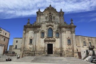 Chiesa di San Francesco di Assisi, Church of St Francis of Assisi, Matera, Basilicata, Italy,