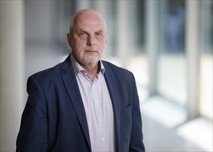 Detlef Müller, deputy chairman of the SPD parliamentary group, poses for a photo in Berlin, 13 June