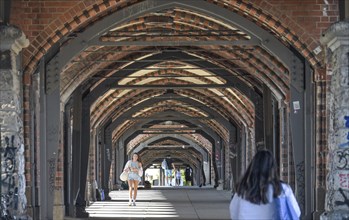 Oberbaum Bridge, Friedrichshain, Berlin, Germany, Europe