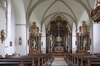 Baroque Church of St Francis, Zwillbrock, Vreden, Münsterland, North Rhine-Westphalia, Germany,