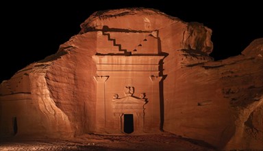 Middle East, Saudi Arabia, Nabataean granary in Al Ula, Al Ula, Asia