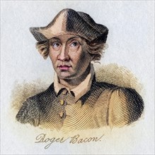 Roger Bacon, ca. 1214-1294, English philosopher and Franciscan monk, Historical, digitally restored