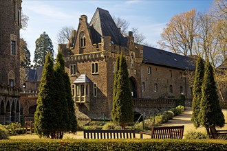 Paffendorf Castle, popular excursion destination, Bergheim, Rhine-Erft district, Rhenish lignite