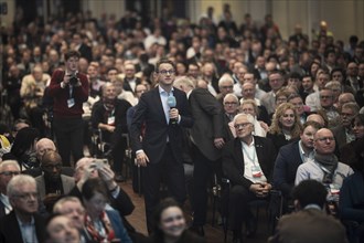 CDU Secretary General Carsten Linnemann attends the CDU policy convention in Cologne, 1 March 2024