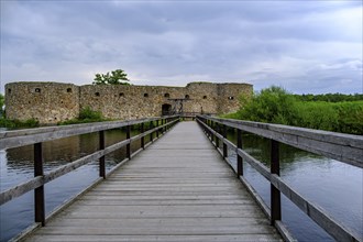 Kronoberg Castle Ruins (Kronobergs slottsruin), VÃ¤xjö, Smaland, Kronobergs lÃ¤n, Sweden, Europe