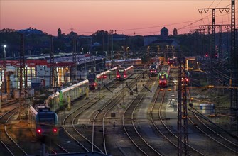 DB Regio workshop in North Rhine-Westphalia, local trains, Essen, North Rhine-Westphalia, Germany,