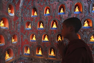 Myanmar, Asia, Praying monk, Buddhism, Asia