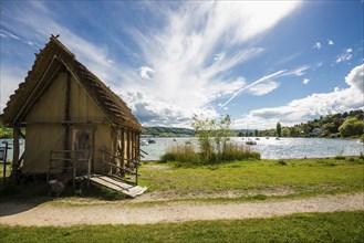 Lake Dwellings Museum, Wangen, Lake Constance peninsula Höri, Lake Constance, Baden-Württemberg,