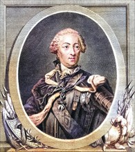 Louis XV alias Louis the Well-Beloved, French Louis Le Bien-Aime, 1710-1774, King of France from