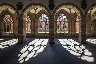 Cloister, Basel Minster, Basel, Canton of Basel-Stadt, Switzerland, Europe